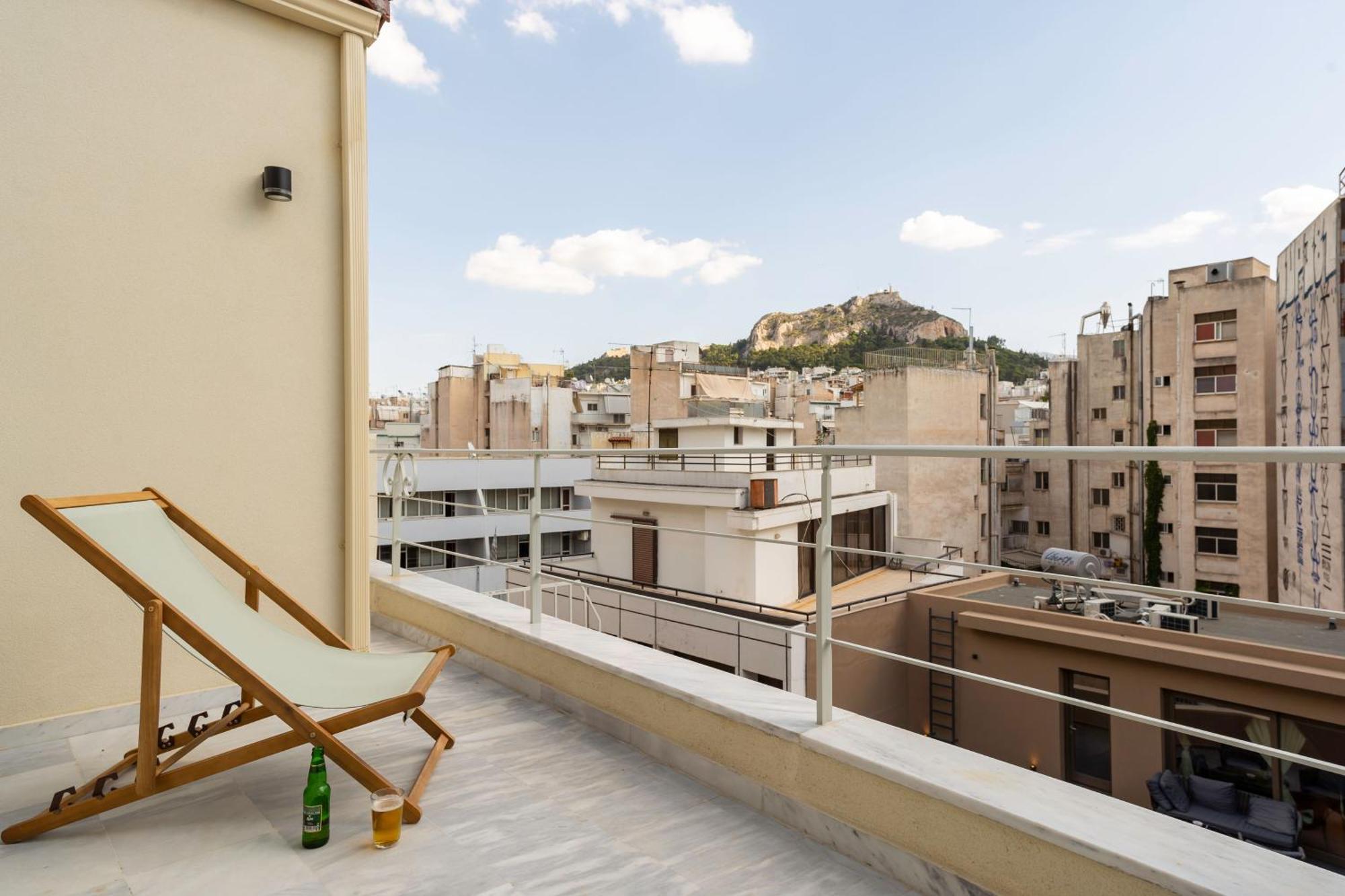 Mooeve Exarchia Lejlighed Athen Eksteriør billede